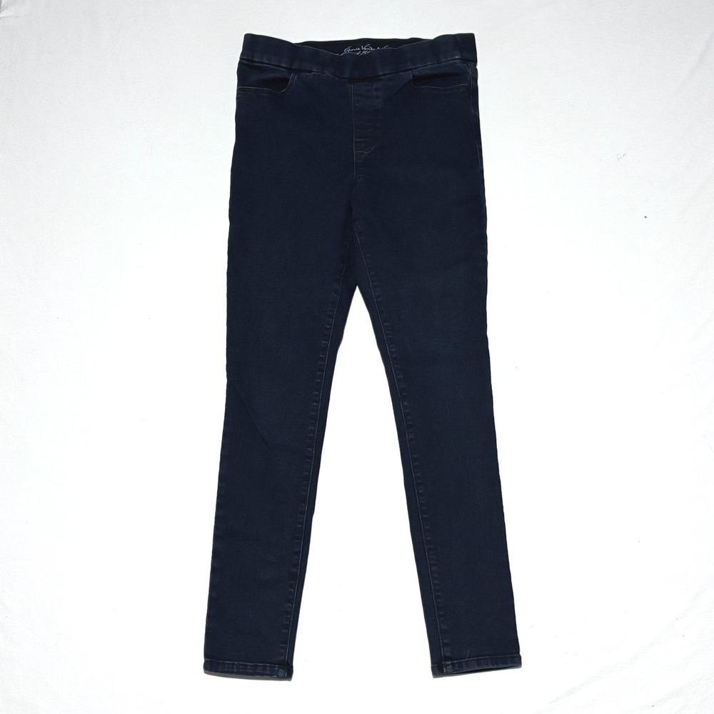 Gloria Vanderbilt Jeans Women 6 Blue Slimming Effect Pull On Skinny Dark Wash